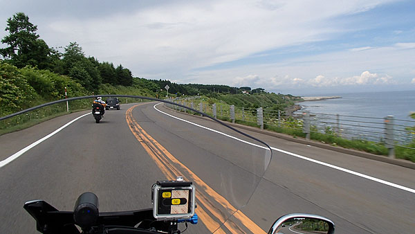 北海道を走行中